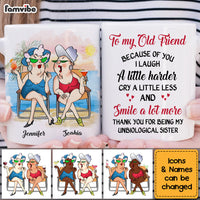 Personalized Gift For Senior Friends Smile A Lot More Mug 26344 thumb 1