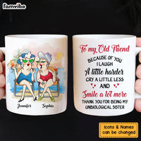 Personalized Gift For Senior Friends Smile A Lot More Mug 26344 thumb 1