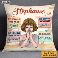 Personalized Gift For Daughter Encouragement Pillow 26350 thumb 1