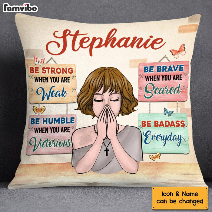 Personalized Gift For Daughter Encouragement Pillow 26350 1