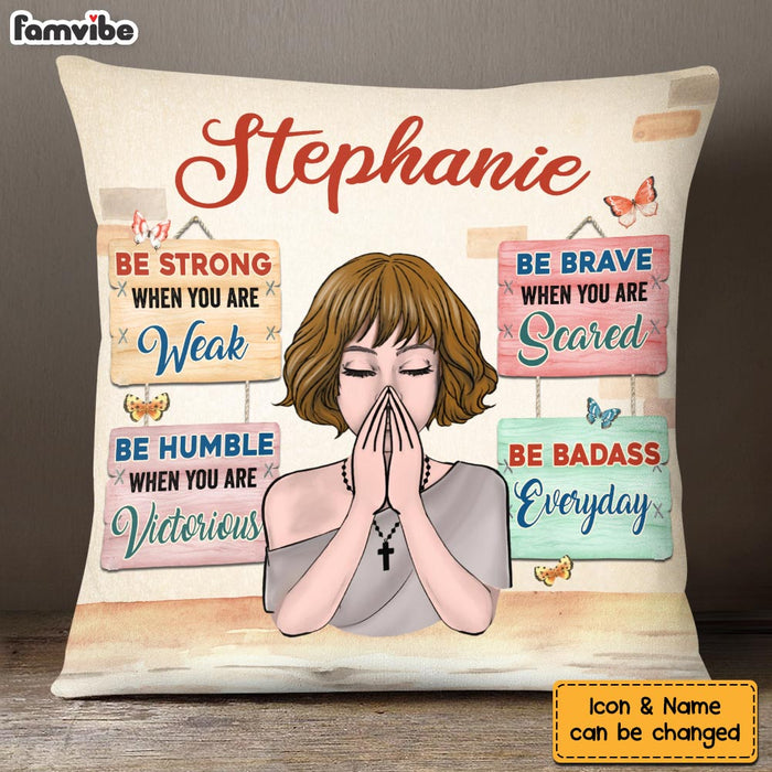 Personalized Gift For Daughter Encouragement Pillow 26350 1