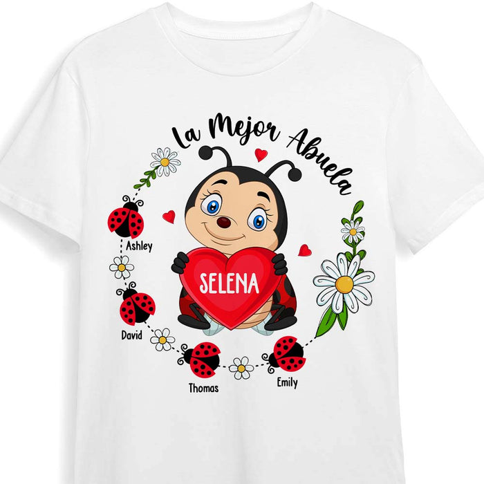 Personalized for Grandma Spanish La Mejor Abuela Shirt - Hoodie - Sweatshirt 26351 1