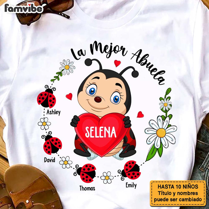 Personalized for Grandma Spanish La Mejor Abuela Shirt - Hoodie - Sweatshirt 26351 1