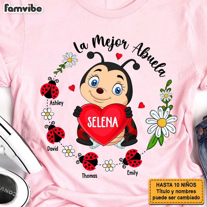 Personalized for Grandma Spanish La Mejor Abuela Shirt - Hoodie - Sweatshirt 26351 1