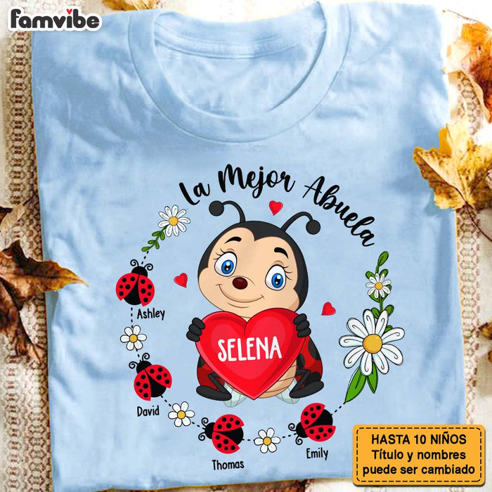 Personalized for Grandma Spanish La Mejor Abuela Shirt - Hoodie - Sweatshirt 26351 1