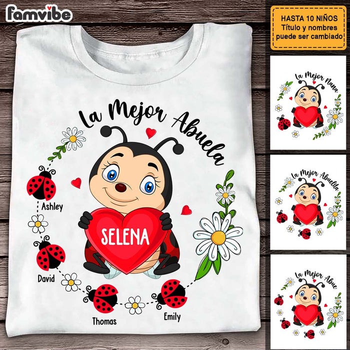 Personalized for Grandma Spanish La Mejor Abuela Shirt - Hoodie - Sweatshirt 26351 1