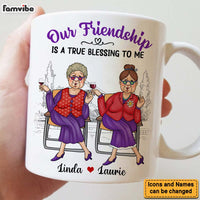 Personalized Gift For Friends Our Friendship Blessing Mug 26355 thumb 1