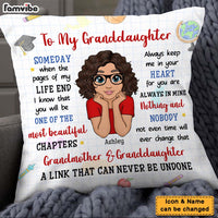 Personalized Gift for Granddaughter My Beautiful Chapter Pillow 26364 thumb 1