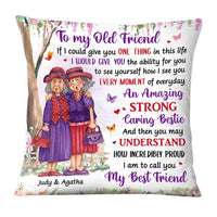 Personalized Gifts For Senior Friends Old Friends Pillow 26369 thumb 1