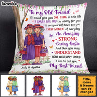 Personalized Gifts For Senior Friends Old Friends Pillow 26369 thumb 1