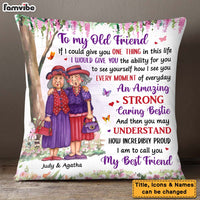 Personalized Gifts For Senior Friends Old Friends Pillow 26369 thumb 1