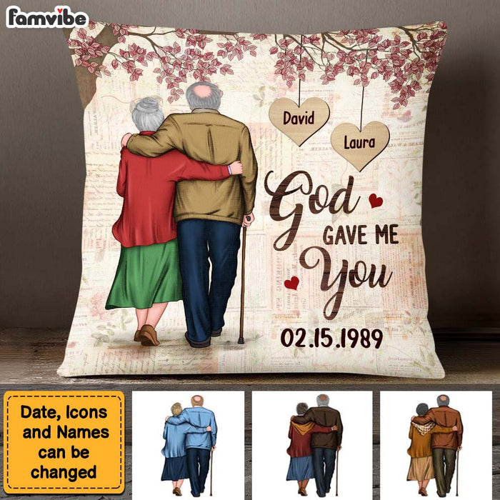 Personalized Wedding Anniversary Gifts For Couples Husband Wife Pillow 26378 1