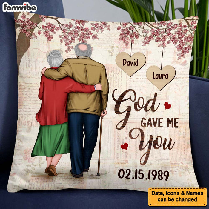 Personalized Wedding Anniversary Gifts For Couples Husband Wife Pillow 26378 1