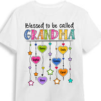 Personalized Gift For Grandma Love Checkered Heart Shirt - Hoodie - Sweatshirt 26379 thumb 1