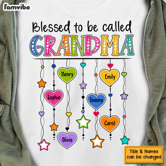Personalized Gift For Grandma Love Checkered Heart Shirt - Hoodie - Sweatshirt 26379 1