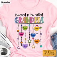 Personalized Gift For Grandma Love Checkered Heart Shirt - Hoodie - Sweatshirt 26379 thumb 1