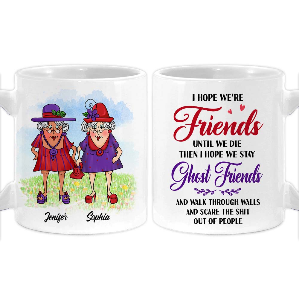 Personalized Gifts For Senior Friends Ghost Friends Mug 26382 Primary Mockup