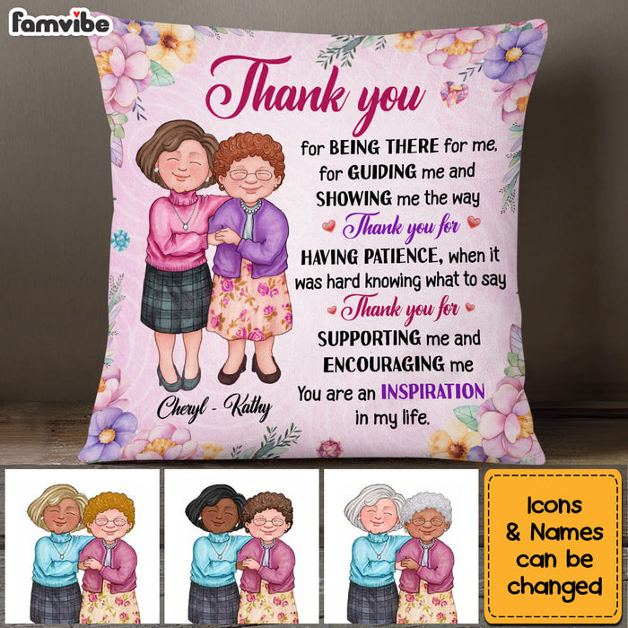 Personalized Gift For Senior Friends You Are An Inspiration In My Life Pillow 26391 1
