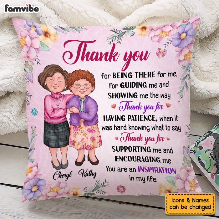 Personalized Gift For Senior Friends You Are An Inspiration In My Life Pillow 26391 1