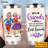 Personalized Gift for Friends We're Old And Senile Dancing Ladies Steel Tumbler 26116 26399 1