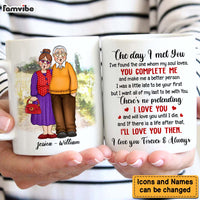 Personalized Gift For Husband Wife Couple The Day I Met You Mug 26401 thumb 1