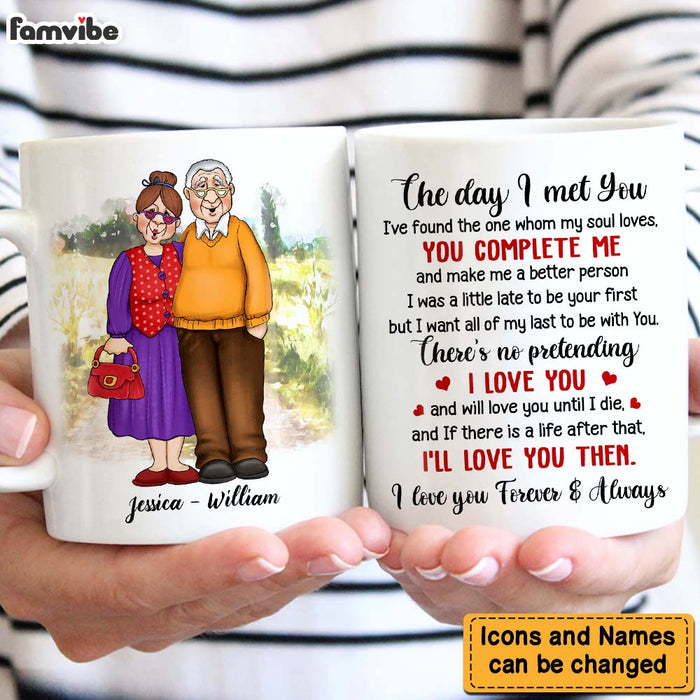 Personalized Gift For Husband Wife Couple The Day I Met You Mug 26401 -  Famvibe