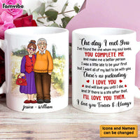 Personalized Gift For Husband Wife Couple The Day I Met You Mug 26401 thumb 1