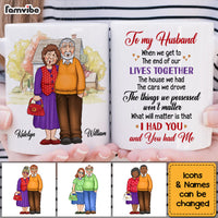 Personalized Gift For Husband Wife Old Couple I Had You Mug 26402 thumb 1