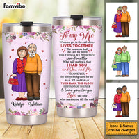 Personalized Gift For Wife Husband Senior Couple I Had You Steel Tumbler 26405 thumb 1