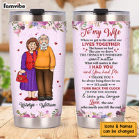 Personalized Gift For Wife Husband Senior Couple I Had You Steel Tumbler 26405 thumb 1