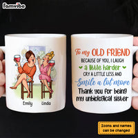 Personalized Gift For Friends Thank You Unbiological Sister Mug 26407 thumb 1