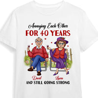 Personalized Anniversary Gift For Husband Wife Couple Annoying Each Other Since Shirt - Hoodie - Sweatshirt 26414 thumb 1