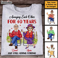 Personalized Anniversary Gift For Husband Wife Couple Annoying Each Other Since Shirt - Hoodie - Sweatshirt 26414 thumb 1