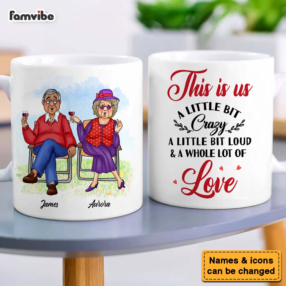 Personalized Gift For Husband Wife Old Couple This Is Us Mug 26415 Primary Mockup