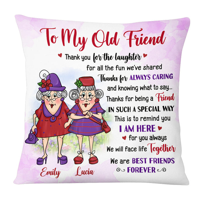 Personalized Gifts For Senior Friends Old Ladies Pillow 26418 1