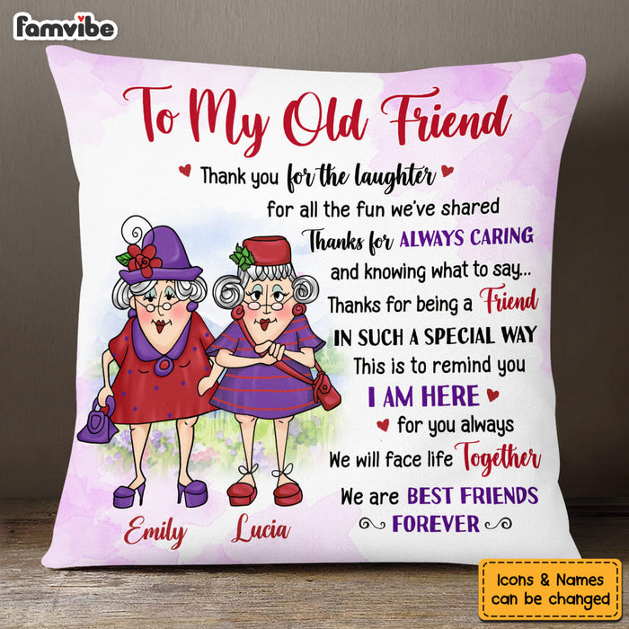 I''''ll Be There For You Fiber Cushion Cover with Filler, 12x12 inch,  Black, Gift at best price in Jaipur