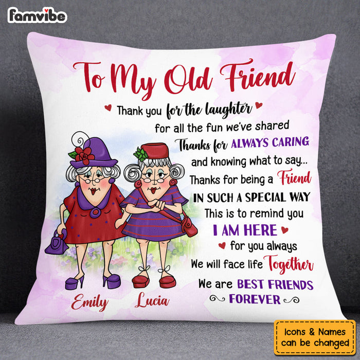 Personalized Gifts For Senior Friends Old Ladies Pillow 26418 1