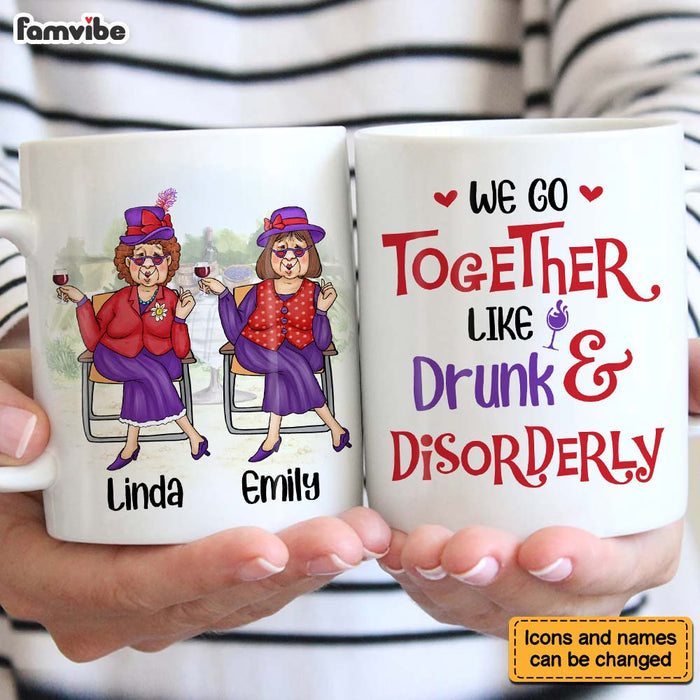 Personalized Gift For Friends Go Together Mug 26422 1