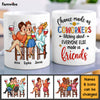 Personalized Gift for Friends Chance Made Us Coworkers Mug 26433 1