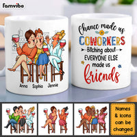 Personalized Gift for Friends Chance Made Us Coworkers Mug 26433 thumb 1