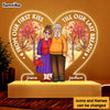 Personalized Gifts For Old Couples Husband Wife From Our First Kiss Plaque LED Lamp Night Light 26435 1