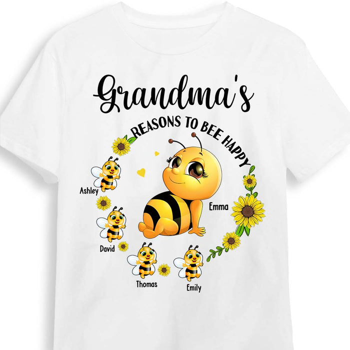 Personalized Gift For Grandma Bee Shirt - Hoodie - Sweatshirt 26445 1