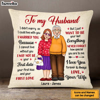 Personalized Gift For Husband I Married You Pillow 26451 thumb 1
