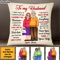 Personalized Gift For Husband I Married You Pillow 26451 thumb 1
