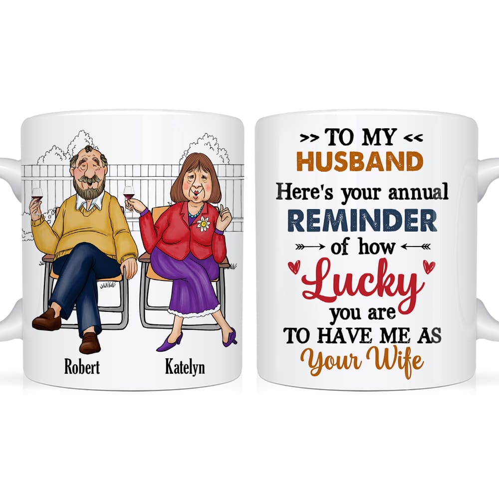 Personalized Gift For Husband Annual Reminder Mug 26454 Primary Mockup