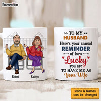 Personalized Gift For Husband Annual Reminder Mug 26454 thumb 1