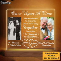 Personalized Photo Gifts For Old Couples Husband Wife Plaque LED Lamp Night Light 26466 thumb 1