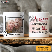 Personalized Gift For Couple Anniversary Grow Old With Me Upload Photo Mug 26469 thumb 1