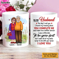 Personalized Gift For Old Couple My Missing Piece Mug 26471 thumb 1