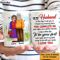 Personalized Gift For Old Couple My Missing Piece Mug 26471 thumb 1